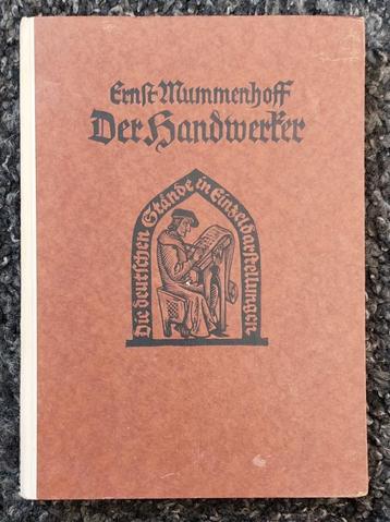 Der Handwerker - Monographie zur deutschen Kulturgeschichte beschikbaar voor biedingen