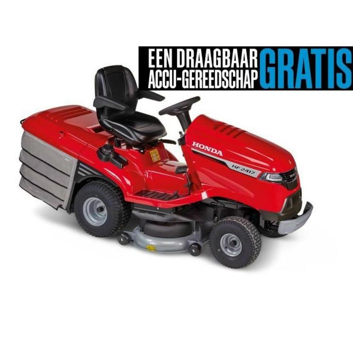 Honda HF 2417 HT Benzine Zitmaaier HF2417HT 2-cil 17 pk 102, Tuin en Terras, Zitmaaiers, Nieuw, 90 tot 120 cm, Elektrische starter