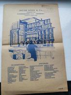 Folder Jacob Hooy & Co stempel van Remmen Deventer "de FAAM", Ophalen of Verzenden, 1980 tot heden, Tijdschrift