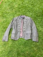 Leren jas te koop, Ophalen of Verzenden, Zo goed als nieuw, Groen