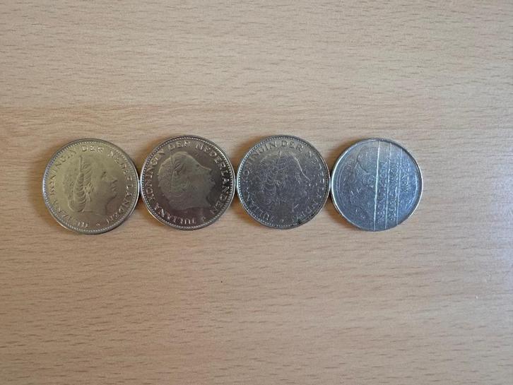 oude gulden munten en bankbiljetten, Postzegels en Munten, Munten | Nederland, Losse munt, Overige waardes, Koningin Juliana, Ophalen