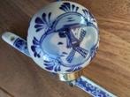 Delfs blauwe kerstbal, Ophalen