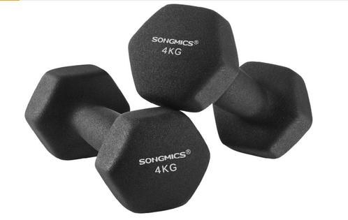 SONGMICS Set van 2 zeshoekige halters NIEUW IN DE DOOS, Sport en Fitness, Fitnessmaterialen, Nieuw, Halterset, Ophalen