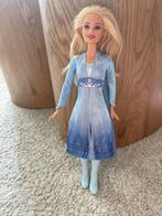 Elsa Frozen Jurk en Laarzen voor Pop, Ophalen of Verzenden, Zo goed als nieuw, Blauw