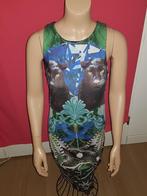 Jurk (746), Zwart, Maat 46/48 (XL) of groter, Ophalen of Verzenden, Zo goed als nieuw