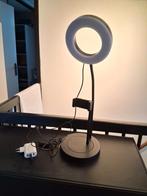 Ikea ring licht met telefoon houder, Ophalen, Zo goed als nieuw