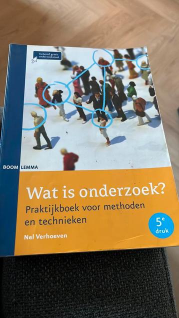 Praktijkboek wat is onderzoek? beschikbaar voor biedingen