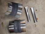 Zinken goot expansiestukken 2 x, Doe-het-zelf en Verbouw, Metalen, Ophalen of Verzenden, Overige metalen