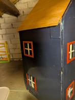 Vintage Houten Poppenhuis, Kinderen en Baby's, Speelgoed | Poppenhuizen, Ophalen, Gebruikt, Poppenhuis