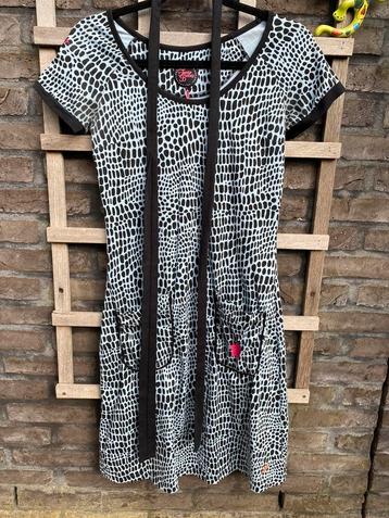 Tante Betsy Dress Annie Animal Black, maat S. beschikbaar voor biedingen