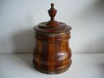Prachtige tabak pot van hout, heel mooi gemaakt., Verzamelen, Rookartikelen, Aanstekers en Luciferdoosjes, Ophalen of Verzenden