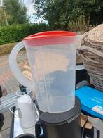 Plastic Waterkan met Rode Deksel, Ophalen, Gebruikt