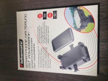 Smartphone houder met powerbank  beschikbaar voor biedingen