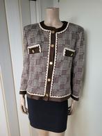 Luisa Spagnoli vest maat 42/44, Bruin, Maat 42/44 (L), Ophalen of Verzenden, Zo goed als nieuw