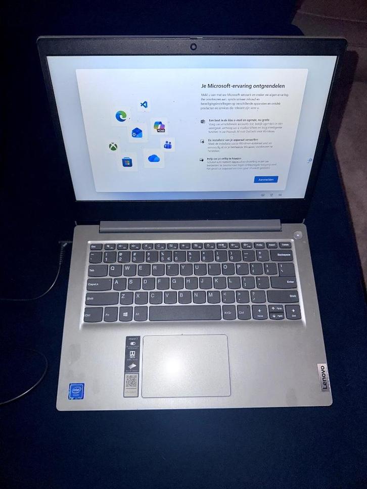 Lenovo IdeaPad 3 - 14 inch, Computers en Software, Windows Laptops, Zo goed als nieuw, 14 inch, SSD, Onbekend, 4 GB, Qwerty, Ophalen of Verzenden