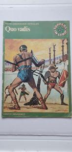 Toppers in strip Wereldberoemde verhalen Quo vadis, Boeken, Henryk Sienkiewicz, Europa, Ophalen of Verzenden, Gelezen