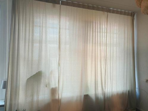 Gordijnen, Huis en Inrichting, Stoffering | Gordijnen en Lamellen, Zo goed als nieuw, 200 cm of meer, Groen, Ophalen