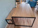 Eettafel met bank (Houston), Huis en Inrichting, Tafels | Eettafels, Ophalen, Gebruikt, 50 tot 100 cm, 150 tot 200 cm