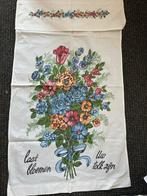 Vintage Gootsteenrok Kastgordijn '50 '60 Bloemen, Ophalen of Verzenden