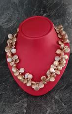 PARELCOLLIER VAN TWINN-PARELS MET  MAGNEETSLOTJE, Sieraden, Tassen en Uiterlijk, Antieke sieraden, Ophalen of Verzenden, Overige materialen