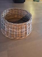 Rieten mand korf kerstboomkraag, Mand, Rond, Ophalen of Verzenden, Zo goed als nieuw