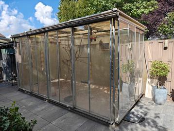 Grote volière / kattenren 4x2 meter beschikbaar voor biedingen