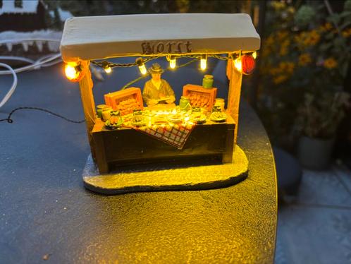 Worst verkoper - De Brink - kerstdorp - Intratuin, Diversen, Kerst, Zo goed als nieuw, Ophalen of Verzenden