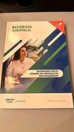 Basisboek Juridisch | combipakket, Boeken, Schoolboeken, Boom beroepsonderwijs, Overige niveaus, Nederlands, Ophalen of Verzenden