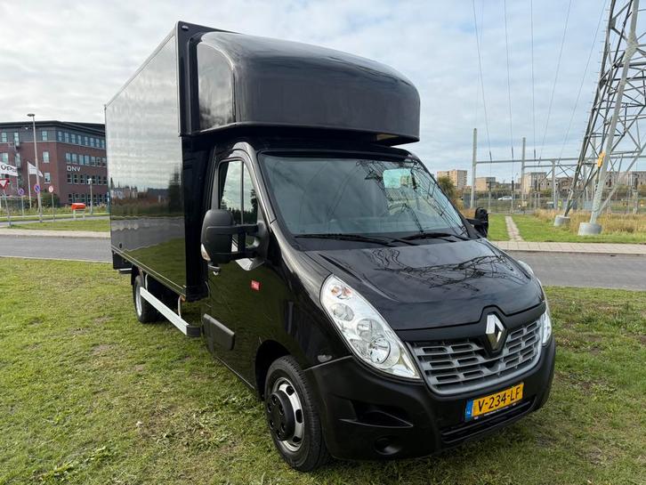 Renault Master bakwagen zwart euro 6 dci 165 pk, Auto's, Bestelauto's, Bedrijf, Te koop, ABS, Achteruitrijcamera, Airbags, Airconditioning