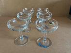 6 baby champagne glazen babycham, Ophalen, Zo goed als nieuw, Borrel- of Shotglas