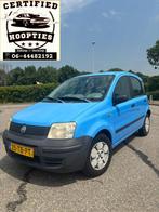 Fiat Panda 1.1 5DR 40KW 2006 Blauw APK 24/01/2026 RIJ KLAAR!, Voorwielaandrijving, 54 pk, Origineel Nederlands, Handgeschakeld
