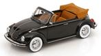 Volkswagen Kever 1303 Cabriolet 1973 Zwart 1-18 Norev, Hobby en Vrije tijd, Www.norev.fr, Auto, Norev, Ophalen of Verzenden