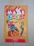 Maxi Loco boekje: Spelling 8-10 jr., Ophalen, Zo goed als nieuw, Taal en Lezen
