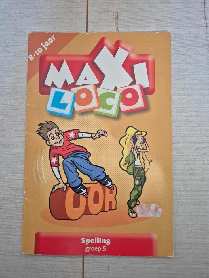 Maxi Loco boekje: Spelling 8-10 jr., Kinderen en Baby's, Speelgoed | Educatief en Creatief, Zo goed als nieuw, Taal en Lezen, Ophalen