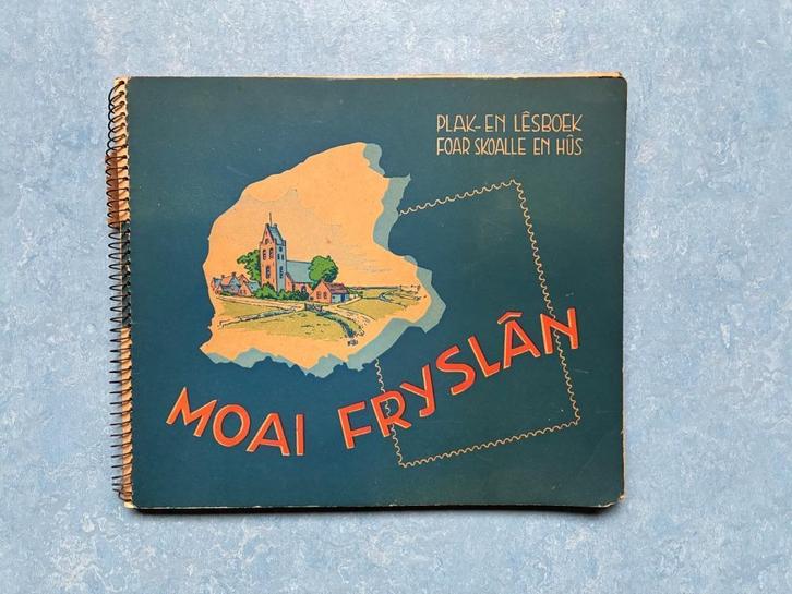 Plaatjesalbum Moai Fryslân (1947), Boeken, Prentenboeken en Plaatjesalbums, Gelezen, Plaatjesalbum, Ophalen of Verzenden