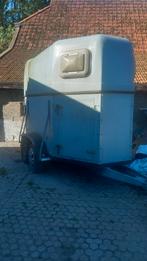 Paardentrailer 2 paards., Ophalen, Gebruikt, Polyester