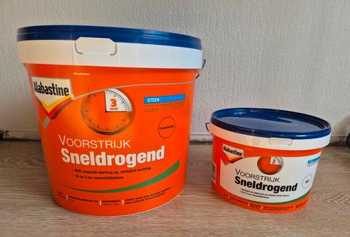 Alabastine sneldrogende voorstrijk, 10 Ltr + 2,5 Ltr., Doe-het-zelf en Verbouw, Verf, Beits en Lak, Nieuw, Verf, Wit, Ophalen
