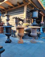 Gietijzeren tuinvazen tuinvaas bloempot bloembak Louvre deco, Ophalen, Nieuw