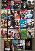 Grote Partij Voetbalboeken - Biografieën - 24 Stuks, Boeken, Partijen en Verzamelingen, Ophalen of Verzenden, Zo goed als nieuw