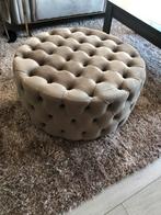 Velvet tafel / poef Nieuw, Huis en Inrichting, Tafels | Bijzettafels, Minder dan 55 cm, Rond, Nieuw, Ophalen of Verzenden