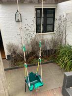 Groene Schommel met Touwen, Ophalen, Gebruikt, Schommel, Aanbouwonderdeel