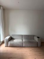 Bank Fonq 2 zits beige, Ophalen of Verzenden, Zo goed als nieuw, 75 tot 100 cm