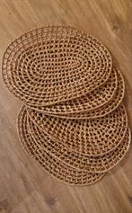6 Rieten Placemats - Natuurlijke Uitstraling, Huis en Inrichting, Woonaccessoires | Onderzetters, Ophalen of Verzenden