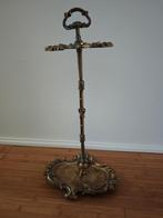 Antiek messing paraplu standaard, Ophalen of Verzenden, Gebruikt, Metaal
