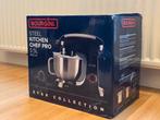 Bourgini keukenmachine kitchen chef pro 5.5L, Witgoed en Apparatuur, Keukenmixers, Ophalen, 4 liter of meer, Nieuw, 3 snelheden of meer