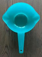 Tupperware Vergiet /Zeef - Turquoise/groen, Ophalen of Verzenden, Gebruikt, Overige typen