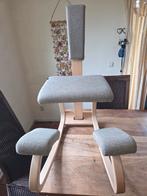 Fraaie Varier Stokke balans kniestoel plus rugleuning, Ophalen, Zo goed als nieuw, Eén, Stof