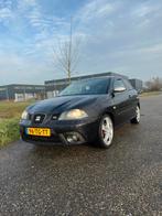 Seat Ibiza 1.8 20VT 110KW 3DRS 2006 Zwart lees beschrijving, Auto's, 4 cilinders, Origineel Nederlands, 1200 kg, Handgeschakeld