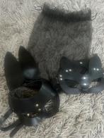 Kinky Leren Maskers IZGS, Kleding | Dames, Verzenden, Zo goed als nieuw