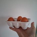 Porseleinen eiertray / eierschaal, Ophalen of Verzenden
